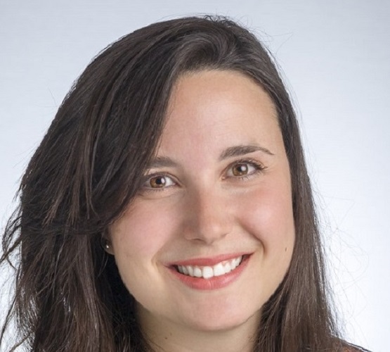 Portrait of a woman smiling at camera